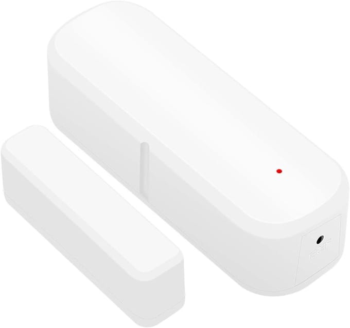 Deur Raam Sensor - Slimme Detector - Huis Beveiligen - App Bediening - 31 Gram - Wit