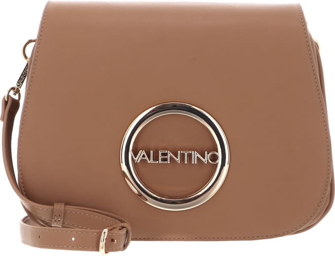 VALENTINO Schoudertas Moses Flap Bag Beige Lichtbruin