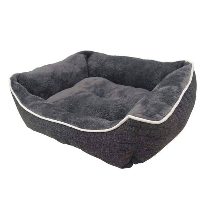 Klassiek vierkant comfort hondenbed Nobby Pet Arno