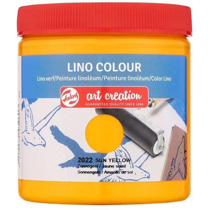 Talens Art Creation linoverf 250ml - Zonnegeel - linoleum - blockprint