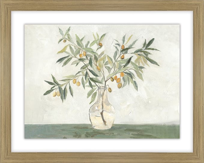 HomeBound by KY | Poster in frame 'Vaas met bloemen' | wandpaneel
