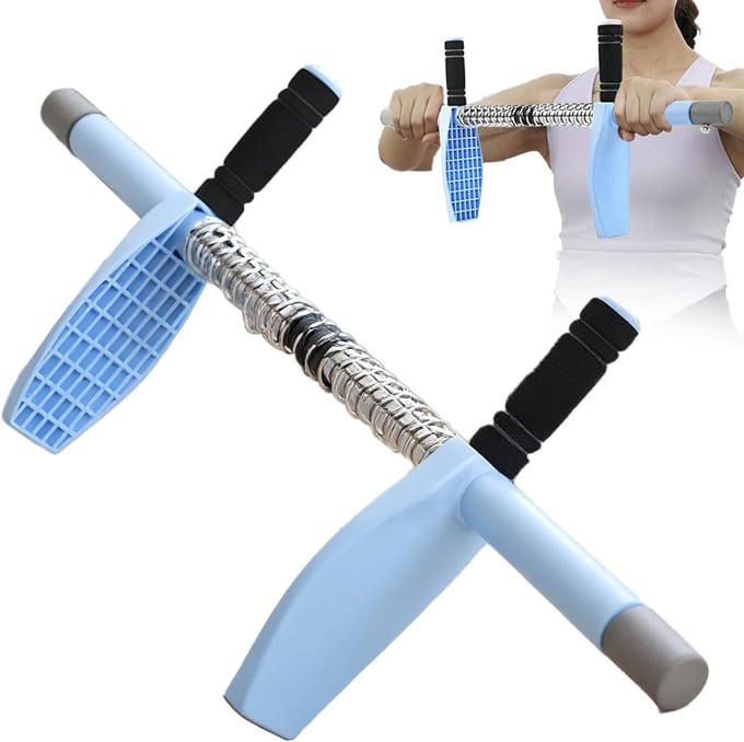 Beentrainer - Fitness Hulp - Spierversterking Thuis - Veelzijdig Core Trainer - 63 cm - Grijs