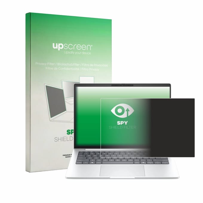 upscreen - privacyscherm voor HP EliteBook 8 G2i 14" - privacy filter screenfilter Blauwlichtfilter