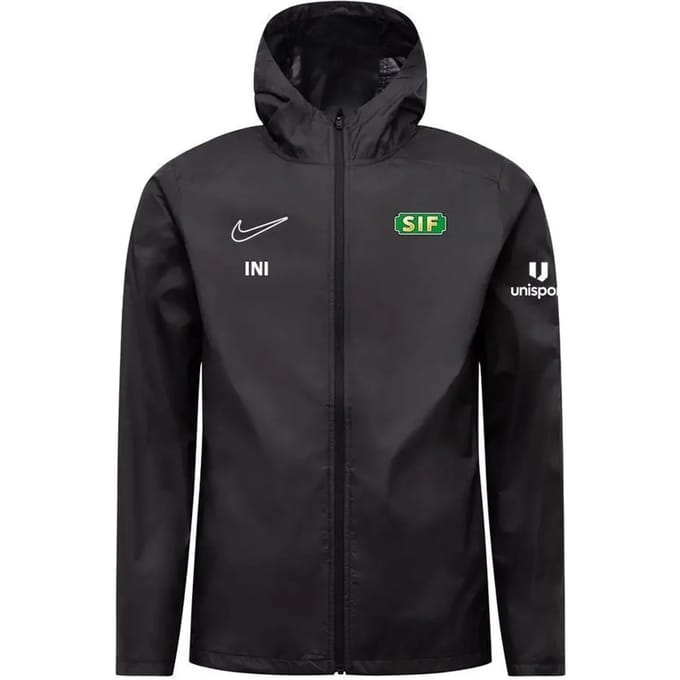 Nike Team Jas Kinderen Academy 25 Rain Jacket Zwart - Maat M