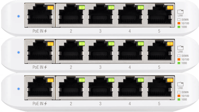 Ubiquiti USW-Flex-Mini-3 - Fully managed Switch - PoE - 15 poorten - Gigabit (Tot 1000 Mbps)
