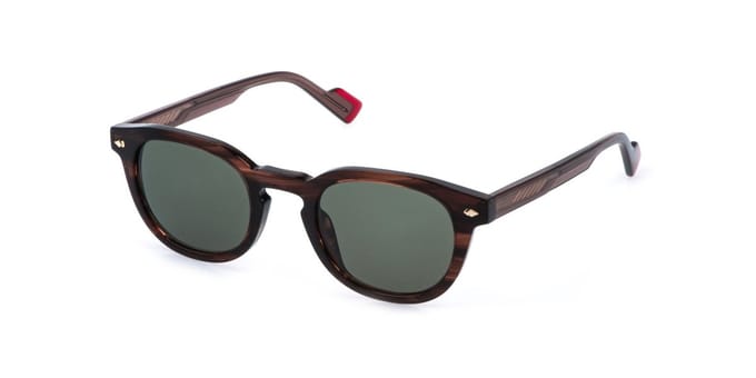 Sting SST558 Nero sfumato marrone/ocra striato 50/24/145 MAN Zonnebrillen