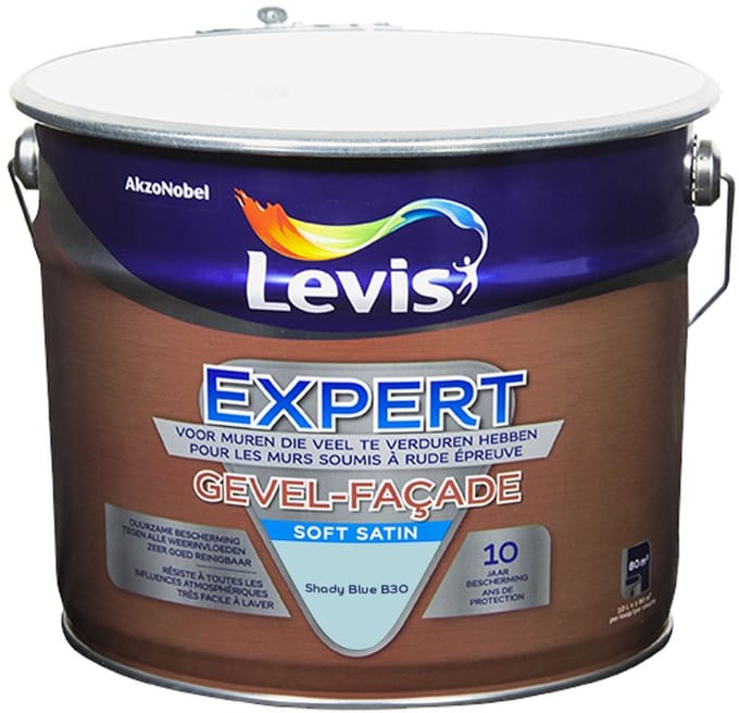 Levis - Expert Gevel Mix - Shady Blue B30 - Mengverf - 10 L