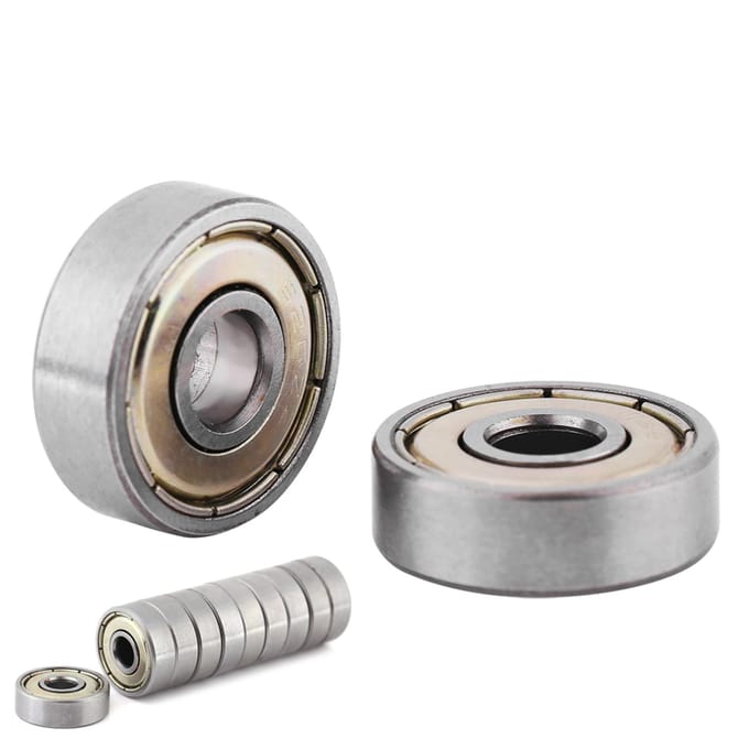 10 Stuks Metaal Afgeschermde Duurzame Multi-Use Koolstofstaal Miniatuur 626ZZ Kogellagers (6x19x6mm)