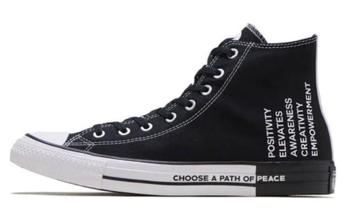 Converse Chuck Taylor All Star High 'Seek Peace - Zwart' 36.5 black