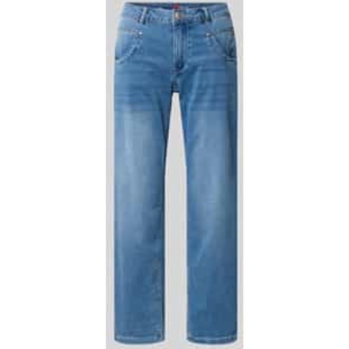 straight fit jeans in 7/8-lengte model 'Ana'