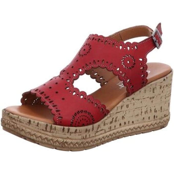 Sandalen met sleehak Gemini -