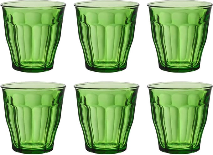 Duralex Picardie Tumbler 25 Cl Groen - 6 Stuks