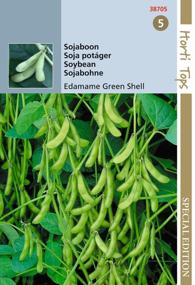 Hortitops zaden - Sojabonen/Edamame Green Shell 10 gram