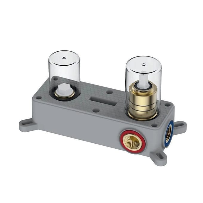 DutchLine Wastafelkraan S-Grip Inbouwdeel