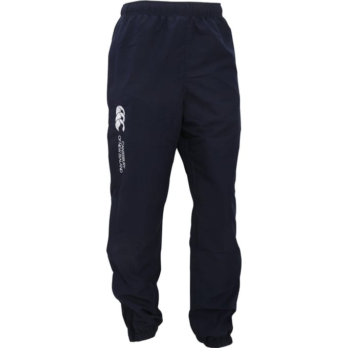 Canterbury Heren Enkel Joggingbroek met manchet (Marine / Wit)