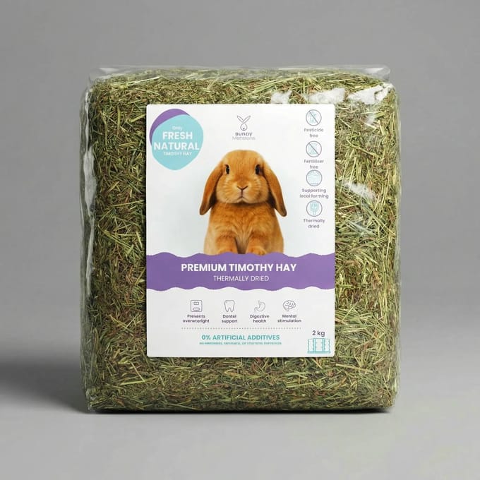 Timothy Hooi - 2 kg | Bunny Mansions | Natuurlijk, Groen & Vers