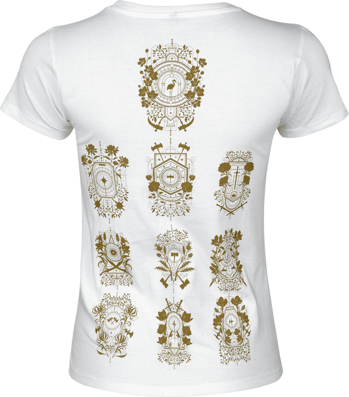 Sleep Token T-shirt - Even In Arcadia - S tot XXL - voor Vrouwen - wit