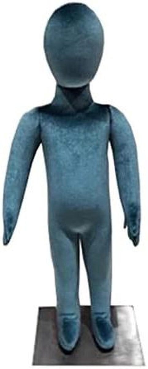 Kinder Mannequin - Kinder Paspop - Kleding Maken - Flexibele Torso - 1-14 Jaar - Blauw