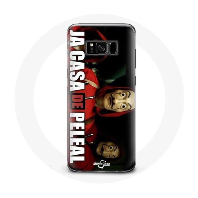 Coque pour Samsung Galaxy S8 plus La casa de papel Le masque dali