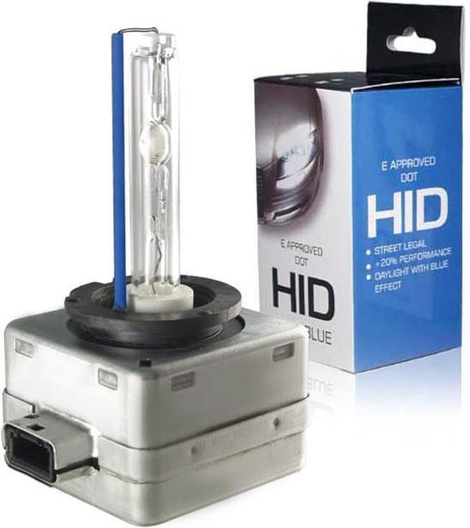 Blanco HID-Xenon lamp D3S 5000K + E-Keur, 1 stuk