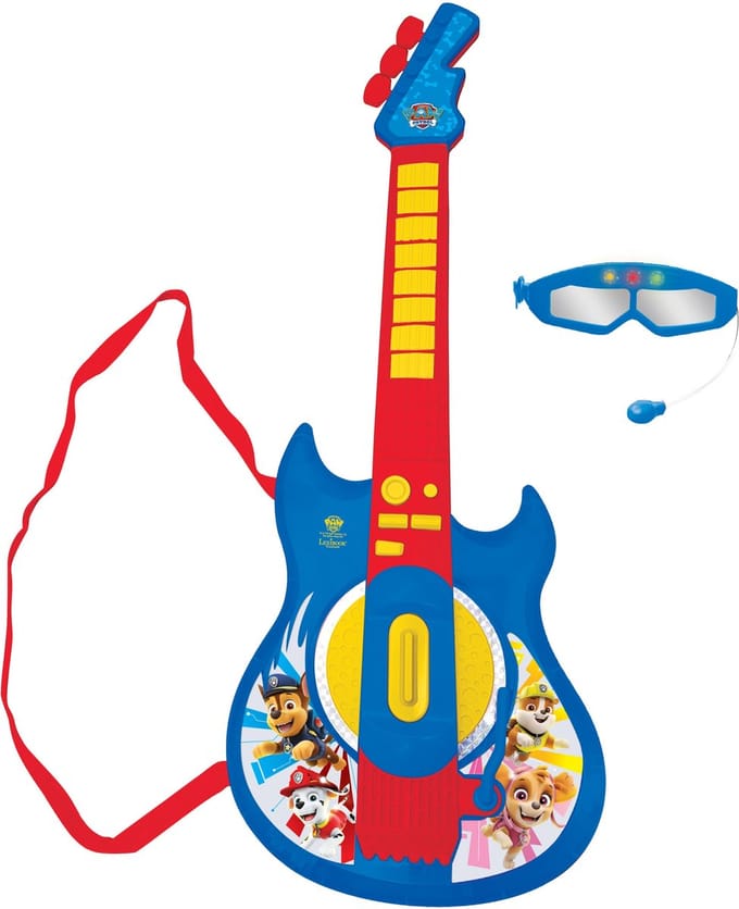 Paw Patrol Electronic Lighting Gitaar met microfoon in glasses shape
