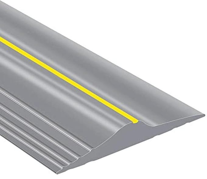 Universele Garage Drempel Seal Strip 6 Meter - Grijs