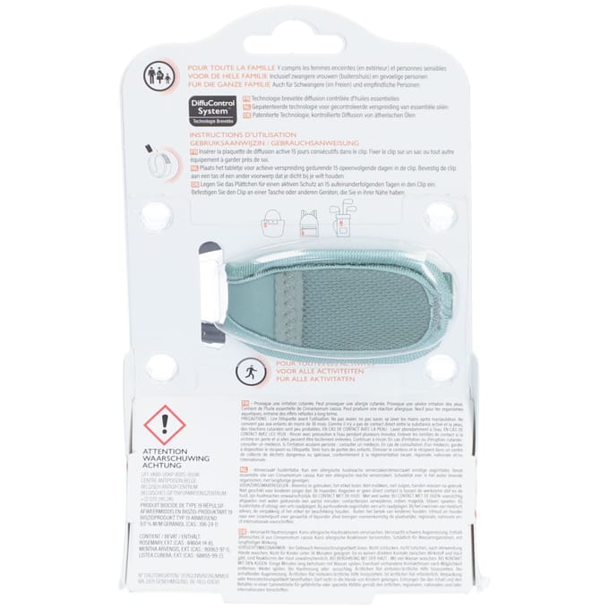 Parakito Anti-Muggenclip Kaki 1 Overige