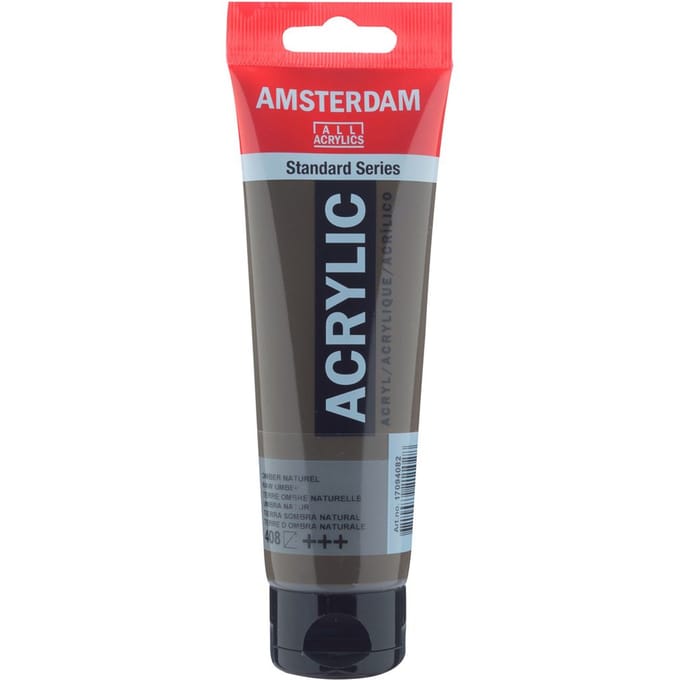 Amsterdam Standard Series Acrylverf Tube 120 ml Omber Naturel 408