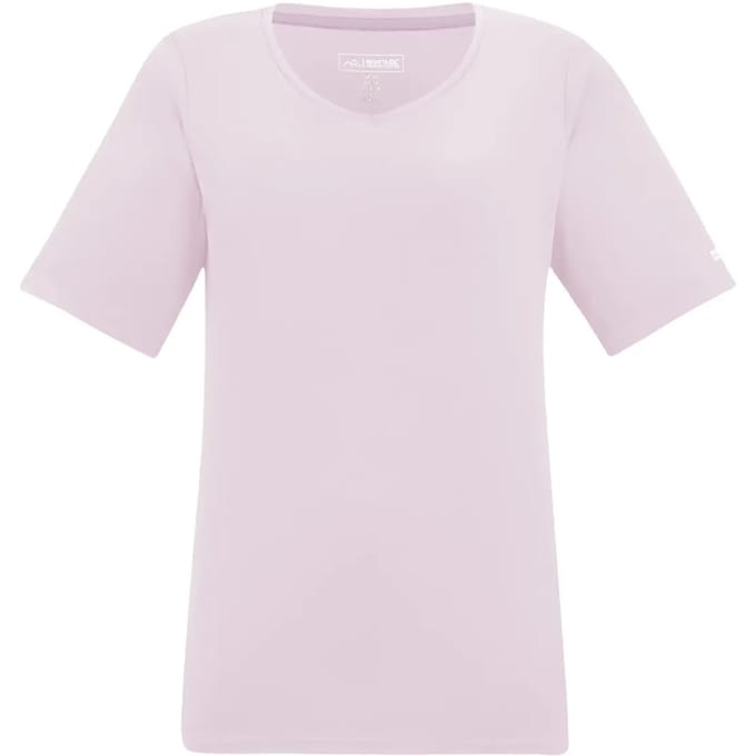 Dames Fingal T-shirt met korte mouwen en V-hals