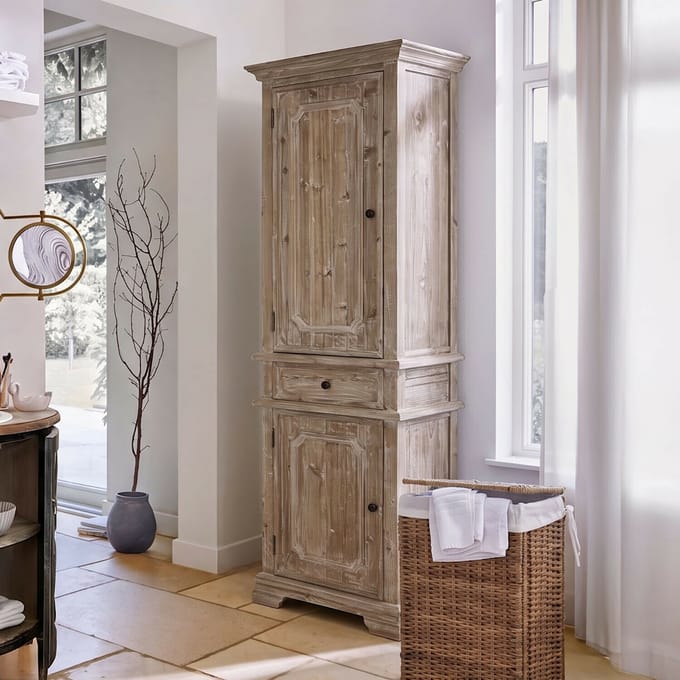 LOBERON Kast Pembroke antiekbruin
