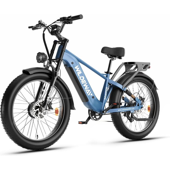 WILDEWAY Soared Max Elektrische Fiets met Dubbele Motor, 48V 30Ah Batterij