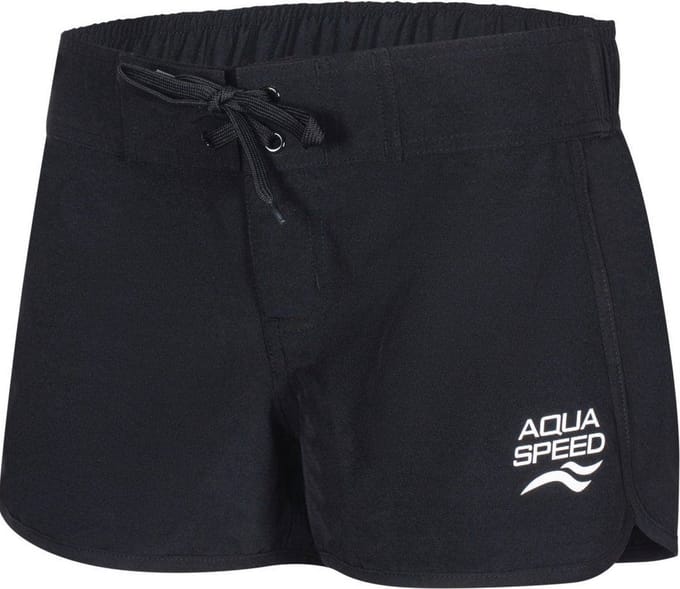 VIKI Dames Zwemshort / Boardshort - Zwart S/34