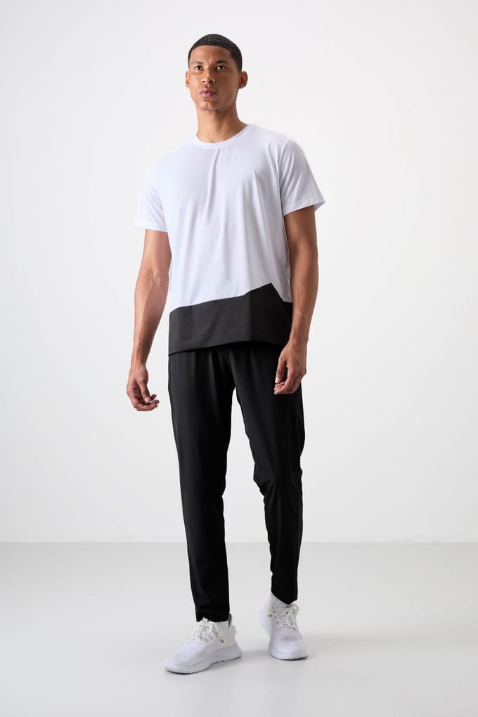 Heren Rechte Naadloze Joggingbroek