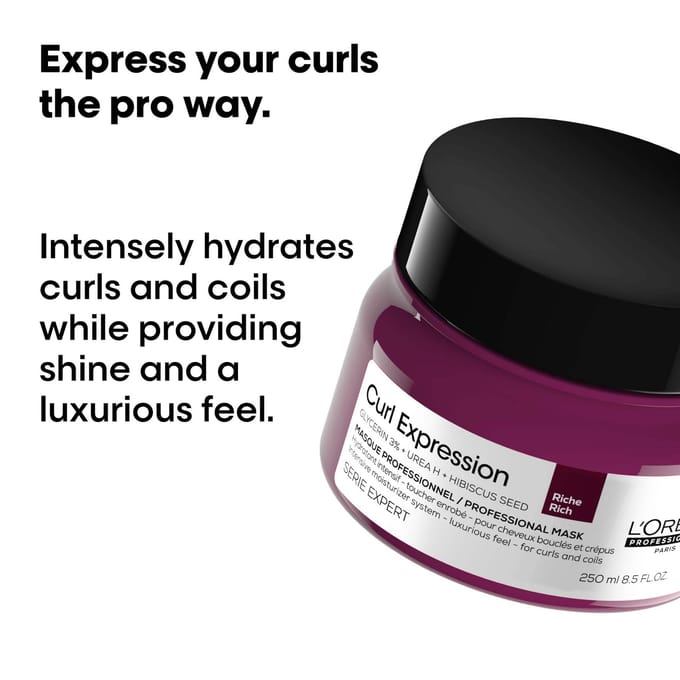 L'oreal Professionnel Paris Curl Expression Professional Mask Rich 250 Ml