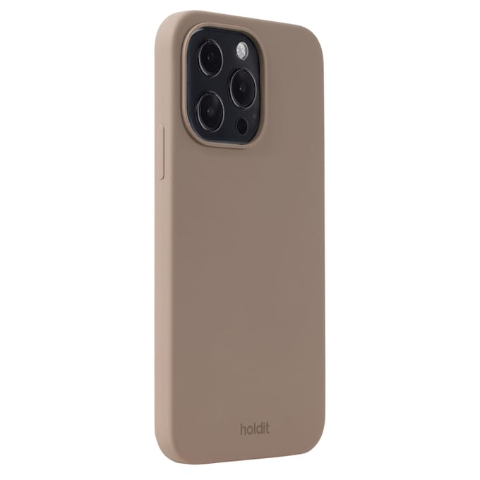 Holdit Silicone Case geschikt voor Apple iPhone 13 Pro - Mocha Brown