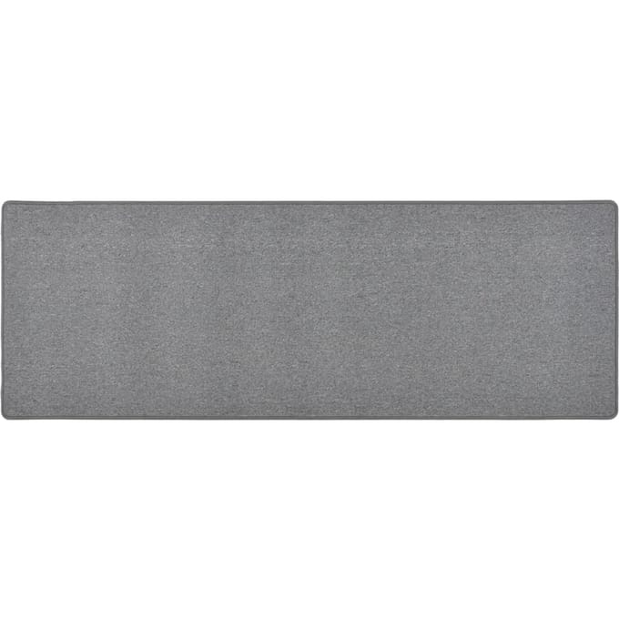 vidaXL - Tapijtloper - 50x150 - cm - donkergrijs