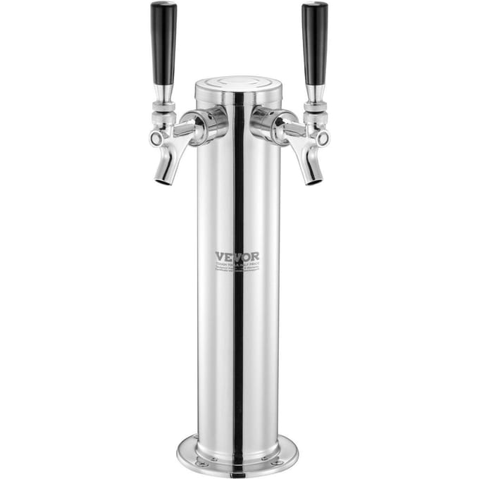 Kit de tour Kegerator à double robinet Tour à bière Kegerator et coupleur de fût système A