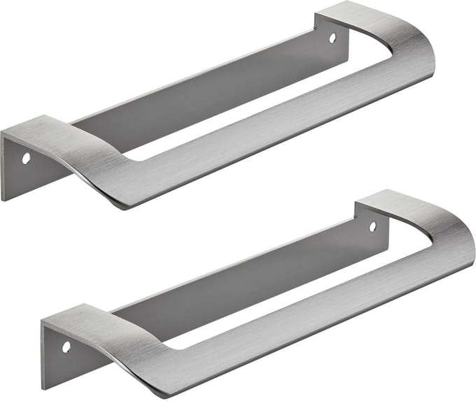 2 x Meubelgreep LYS Boorgatafstand 160 mm RVS-optiek mat Design handgreep van SOTECH