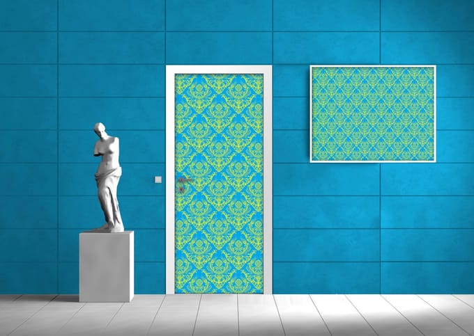 Flowers Floral Pattern Photo Wallcovering