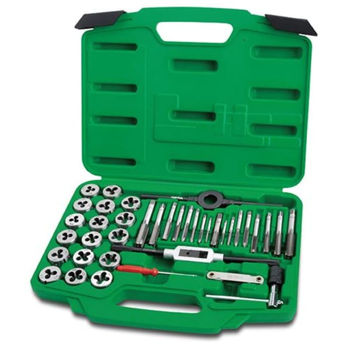 Draadsnij set TOPTUL M3x0.5 - M12x1.5
