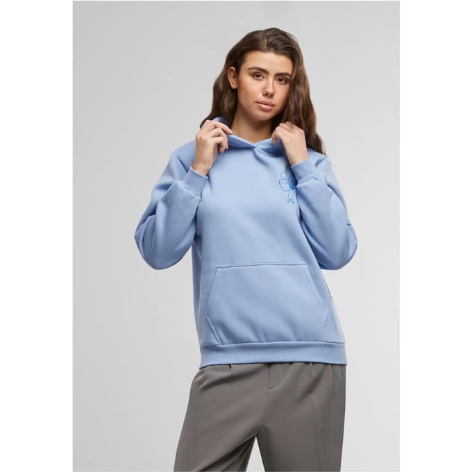 Dames Hoodie Miss Tee Good Vibes Bow