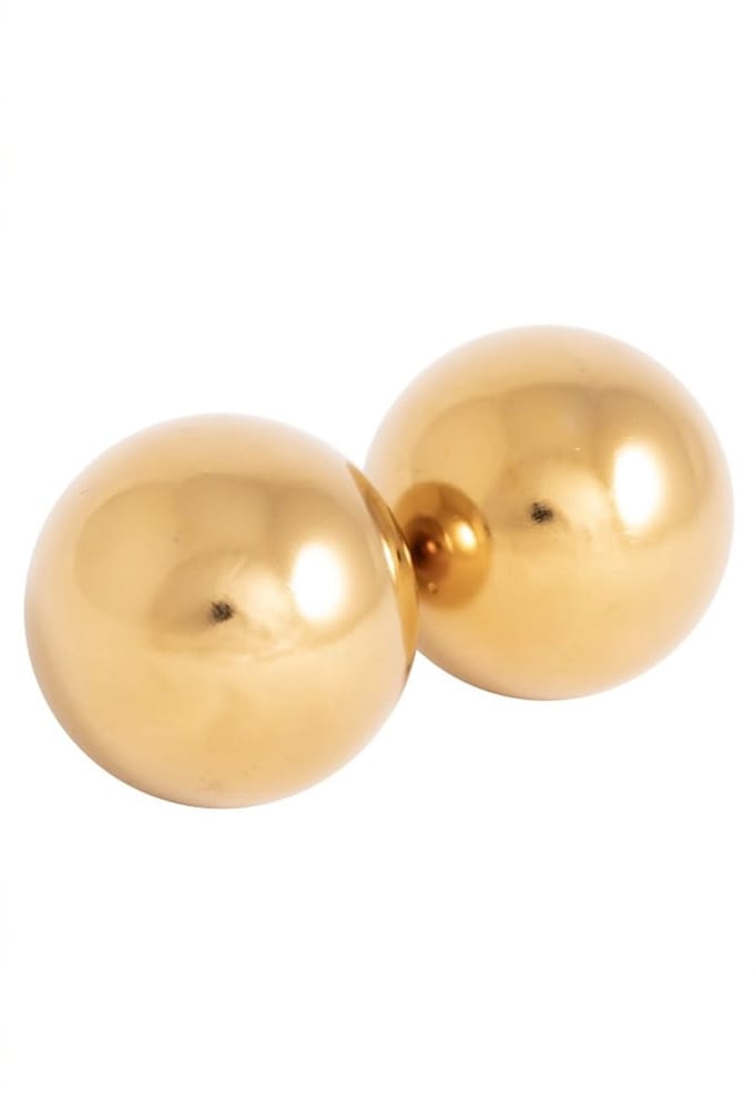 Qi Gong ballen goudkleur 40 mm