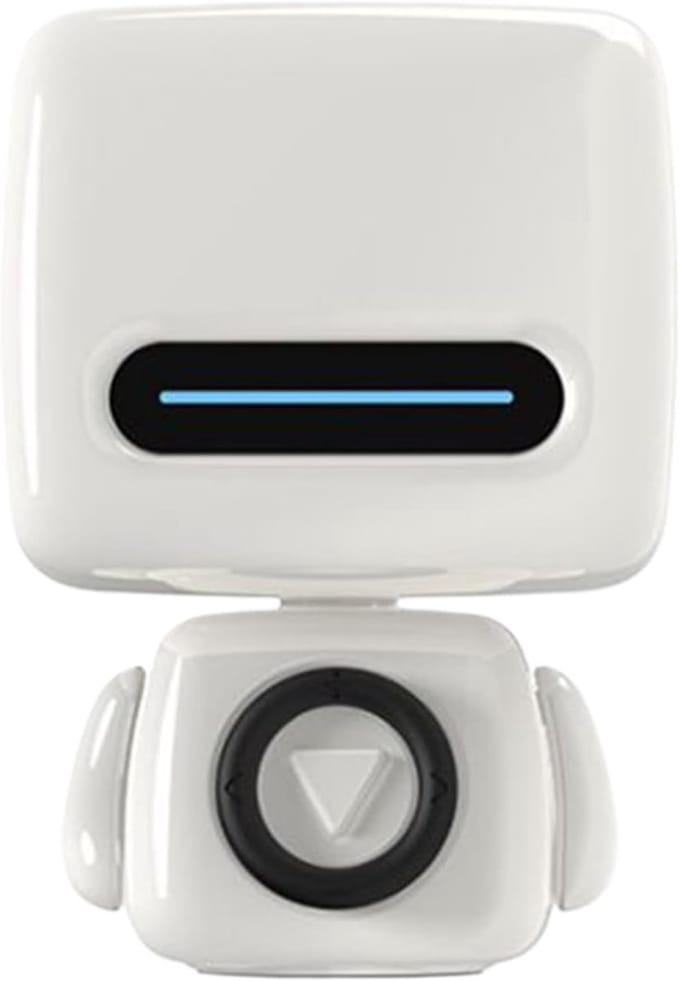 Draagbare Speaker - Draadloze Audio - Douche Muziek - Robot Design - Compact Formaat - Grijs