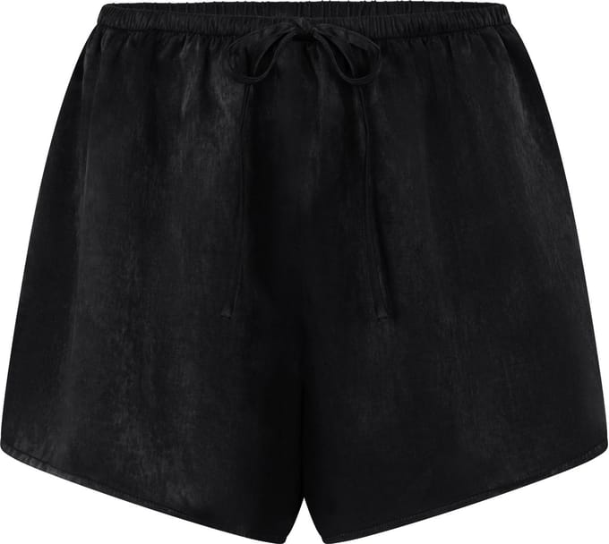 Hunkemöller Ayla Satin Shorts Zwart