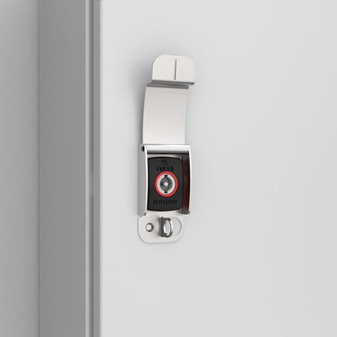 RVS Cilinder Hangslot Afdekking - PLC01