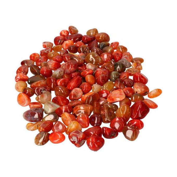 Trommelstenen Carneool 50 gram