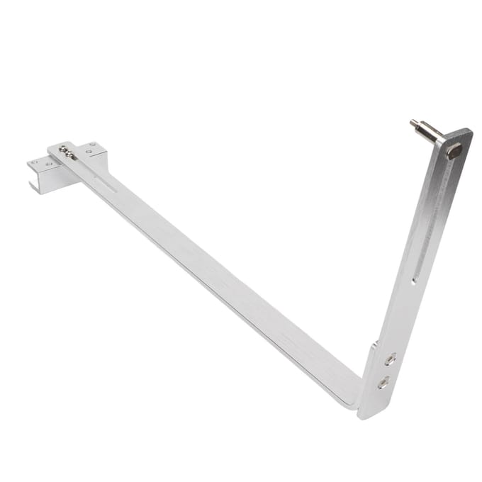 Aquarium LED Tank Montagearm Aluminiumlegering Verstelbare Aquarium Hanglamp Bevestiging voor Aquaria white