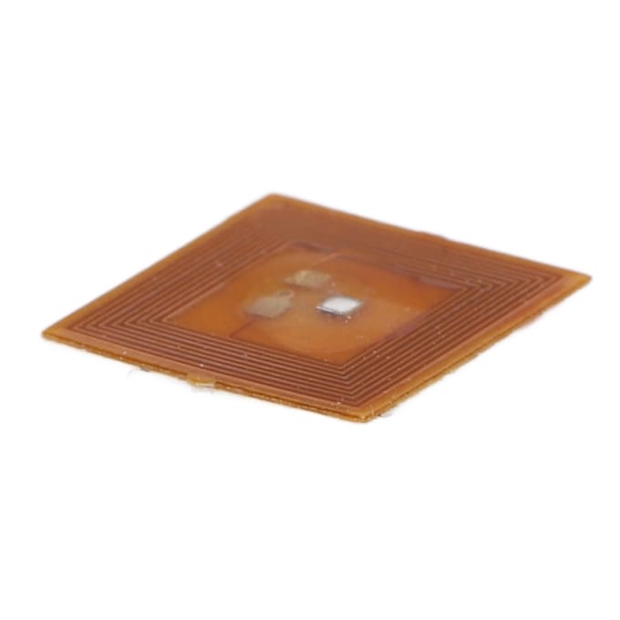 Slimme Nagel Microchip Doe-het-zelf Zelfklevend Bewegingssensoren Decoratieve Draagbare Nagelkunst Chip brown