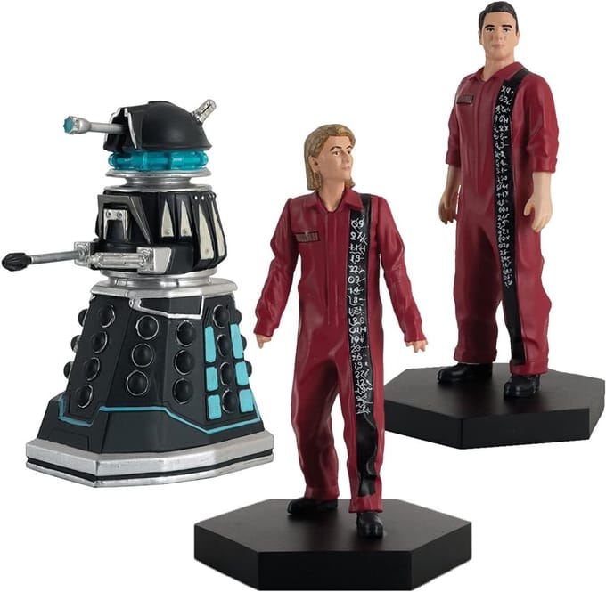 Beeldjes Box Set - Verzamelobjecten Televisie - Fan Collectie - Metallic Hars - Schaal 1:21 - Meerkleurig