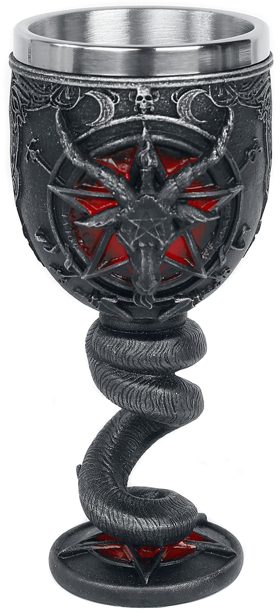 Nemesis Now - Gothic Kelk - Baphomet Goblet - voor Geen - zwart
